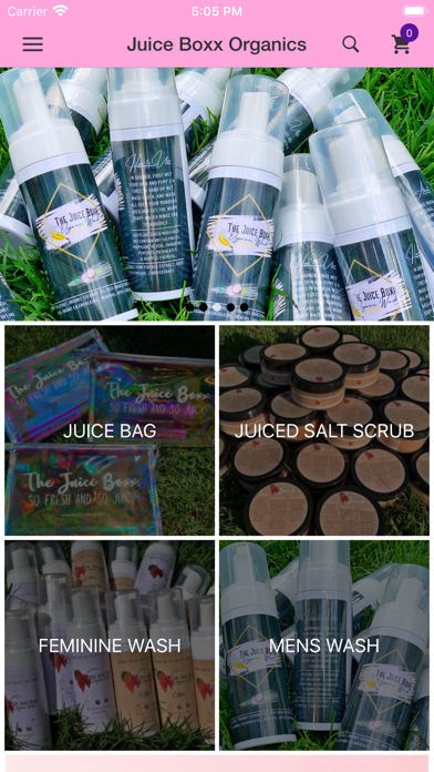 Juice Boxx Organics Screenshot
