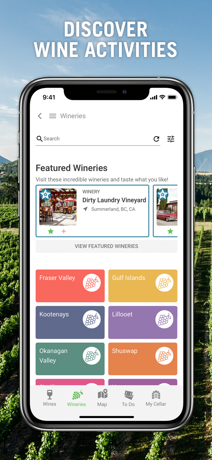 Wines of BC Explorer