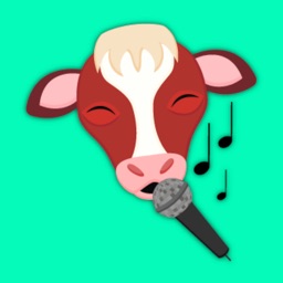 Red White Cow Emoji Stickers