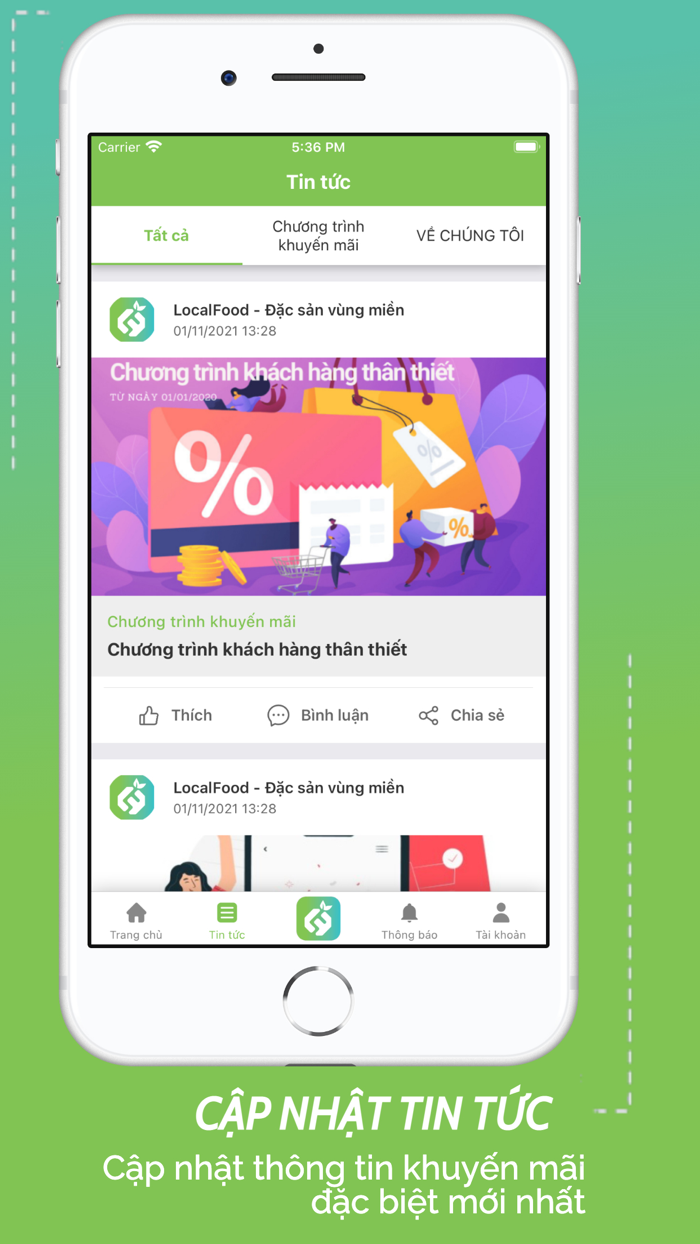 LocalFood - Đặc sản vng miền