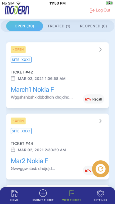 Modern FotoFeedback Screenshot