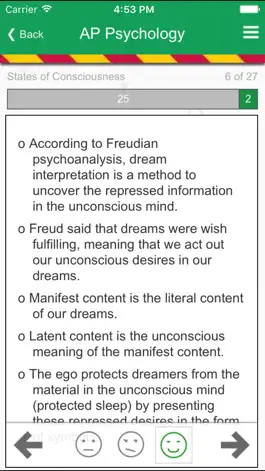 Game screenshot Barron's AP Psychology Flash Cards hack