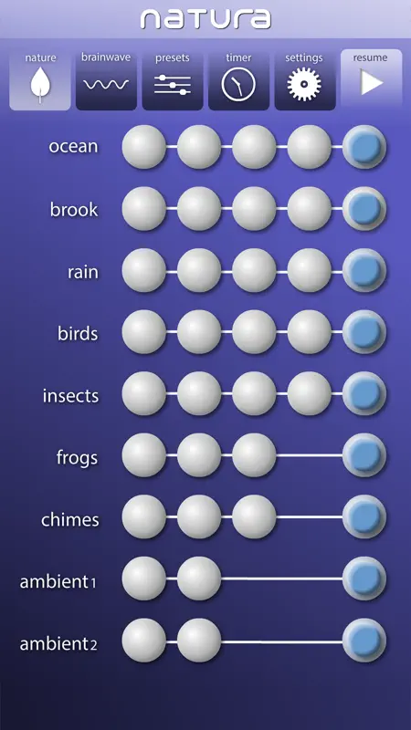 Natura Sound Therapy screenshot 1 of 1
