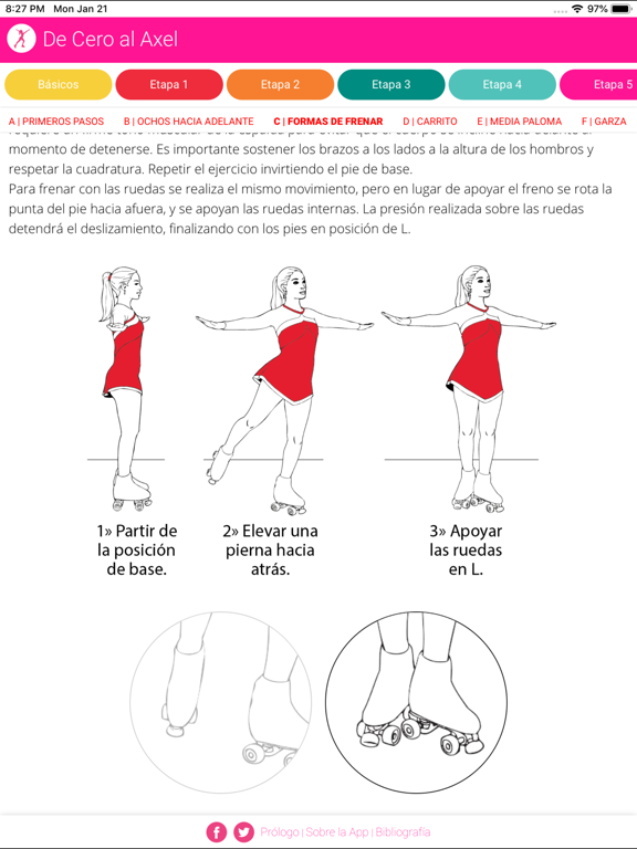 De Cero Al Axel iPad screenshot 5 - Sports app