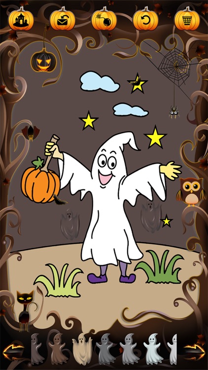 Kidoko Halloween Paint screenshot-4