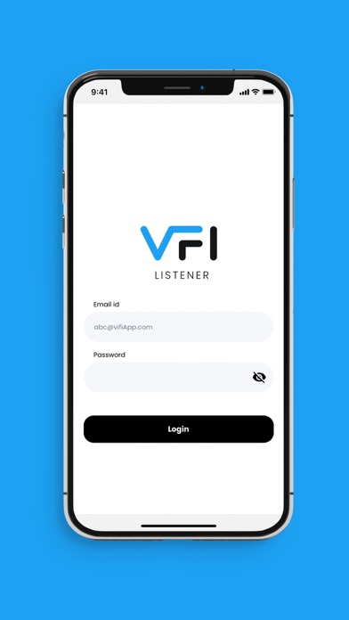 V-Fi Listener Screenshot