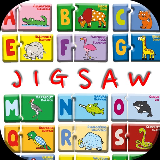 ABC Alphabet Jigsaw Puzzles Sliding Games for Kids iOS App