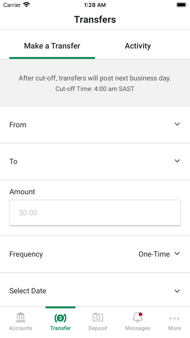 Herring Bank Mobile Banking Screenshot