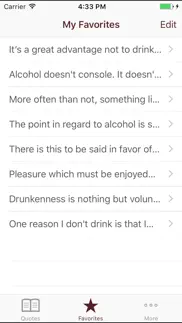 stop drinking quotes iphone screenshot 4