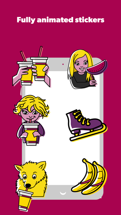 Screenshot #2 pour Booster Juice® Stickers