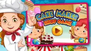 Cake Maker Shop Cooking Game For Girl screenshot #1 for iPhone