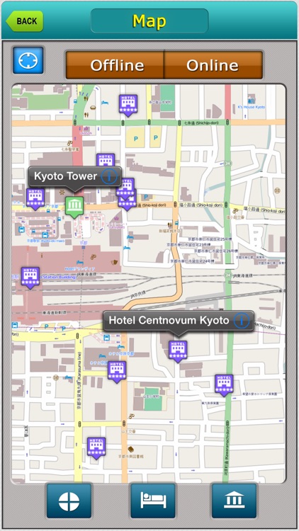 Kyoto Offline Map Travel Explorer