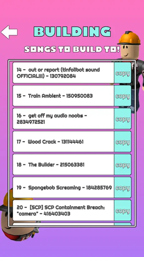 Music Codes for Roblox Robux