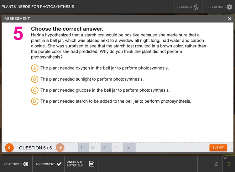 Needs for Photosynthesis screenshot-4