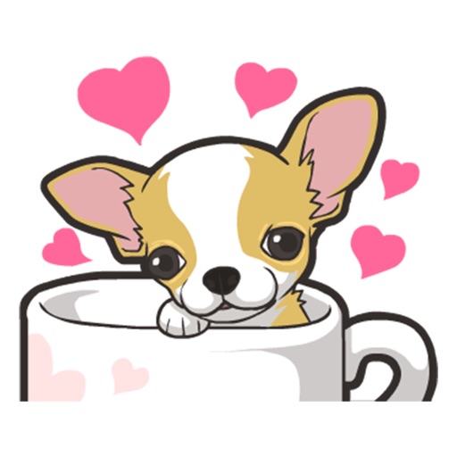 Chihuahua Dog - Stickers