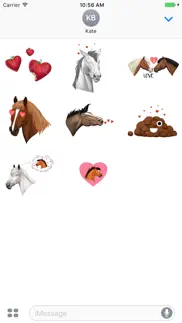 star stable valentine stickers iphone screenshot 1