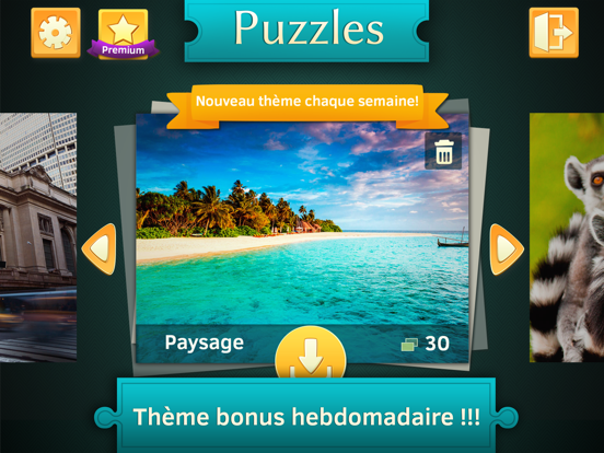 Screenshot #4 pour Puzzle paysages nature