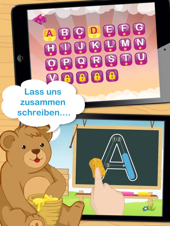 Das deutsche Alphabet HD
