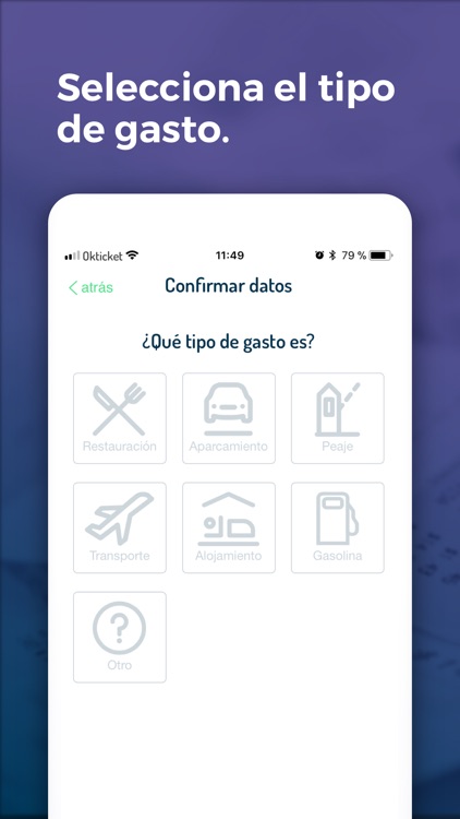 Okticket - Gestión de gastos