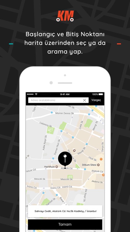 KM - Yolculuğunu Paylaş