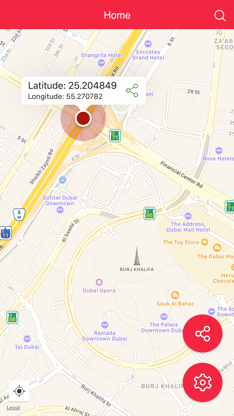 My GPS Coordinates and Share Location screenshot 5