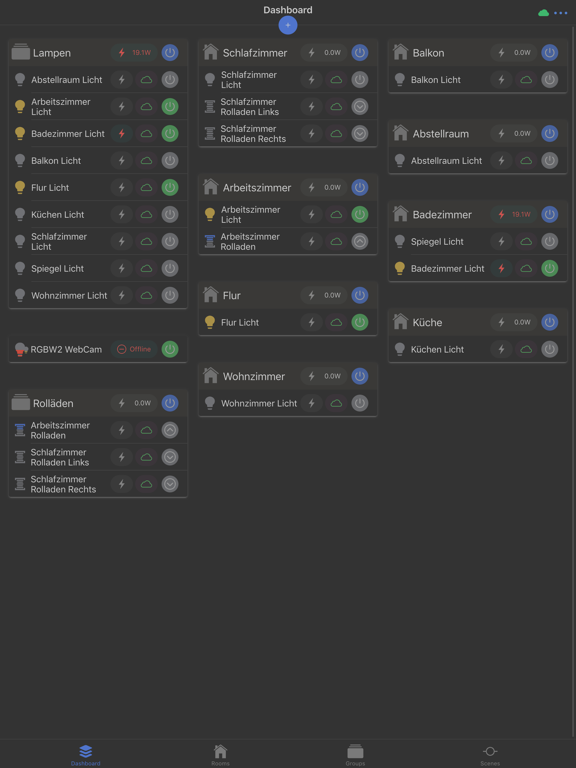 Shelly Home iPad screenshot 1 - Productivity app