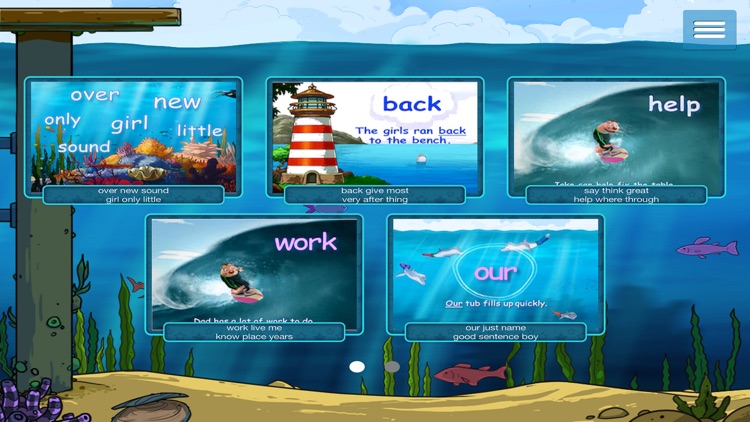 Island Sight Word Videos Set #1