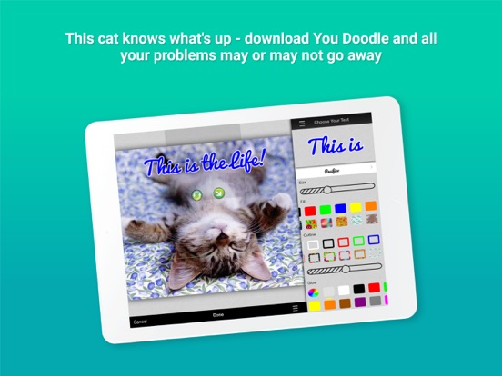 Je Doodle Pro - afbeeldingsedi iPad app afbeelding 7