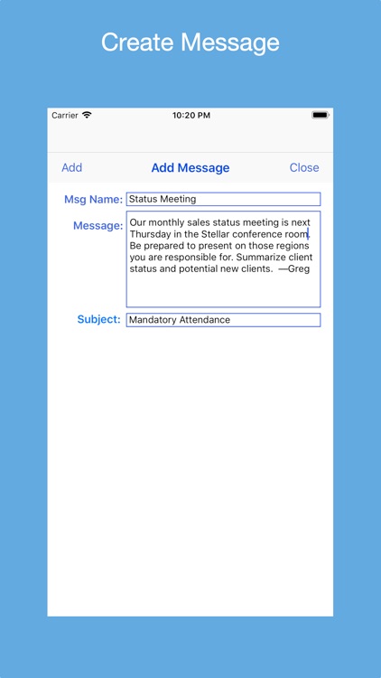 Messaging Notifier