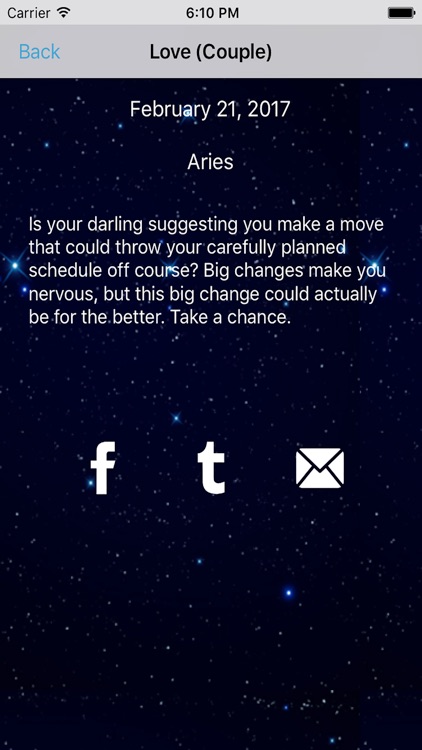 Aries Horoscope - Daily Zodiac, Astrology, Love screenshot-4