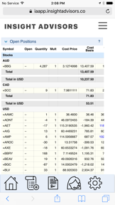 Robo Advisor screenshot