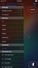 SamMote - Remote for Samsung TV screenshot