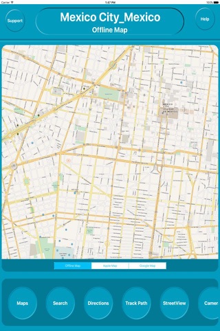 Mexico City Mexico Offline City Maps Navigation - náhled