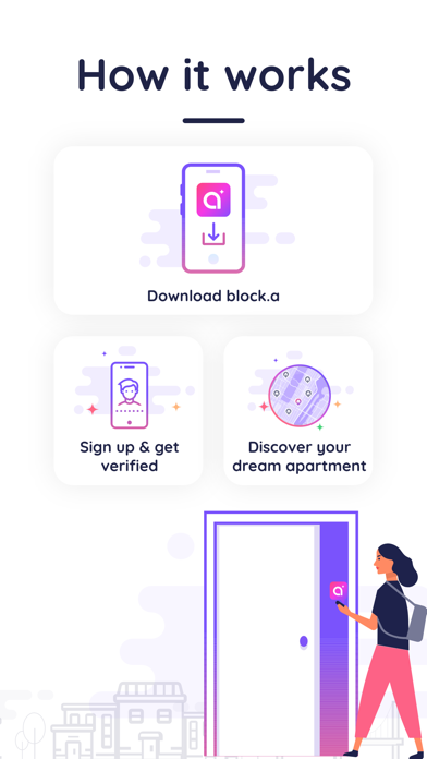 block.a - Rental App Screenshot