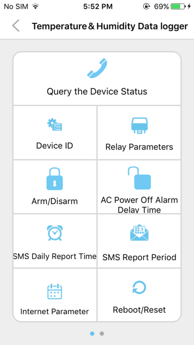 Screenshot #3 pour Temperature&Humidity Data logger