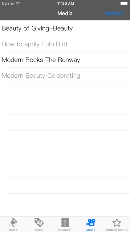 Modern Beauty Supplies Mobile