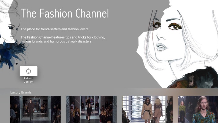 Screenshot #1 pour The Fashion Channel
