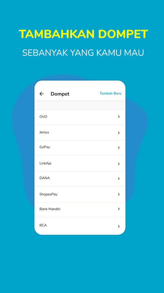 #5. Moni Catatan Keuangan Otomatis (iOS) By: PT. Mudah Atur Uang