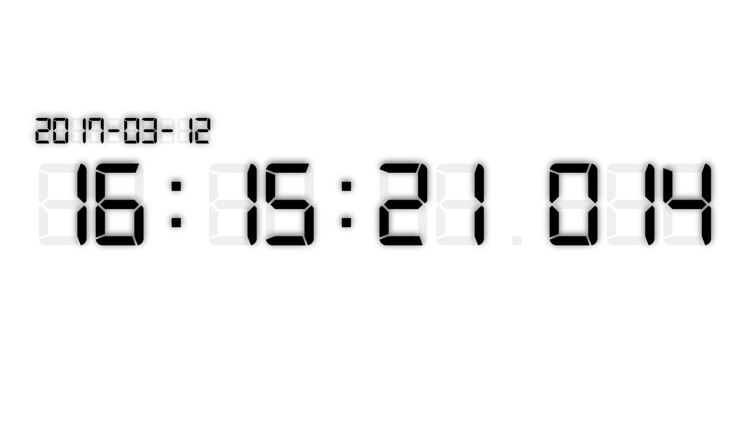Millisecond Clock - Most Accurate Clock for TV