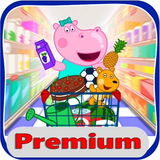 Kids Shopping Games. Premium icon
