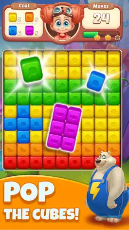 Game screenshot Cube Blast Jungle: Puzzle Game apk