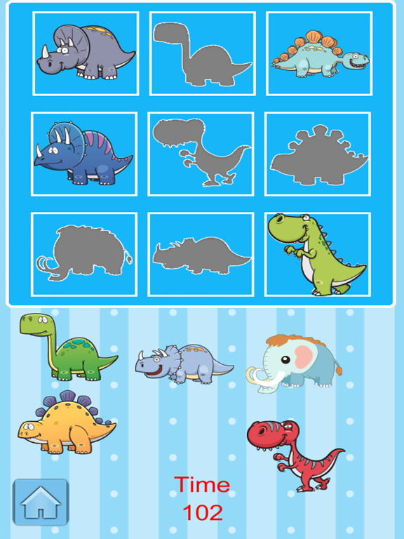 Dinosaur Shadow Puzzleのおすすめ画像3