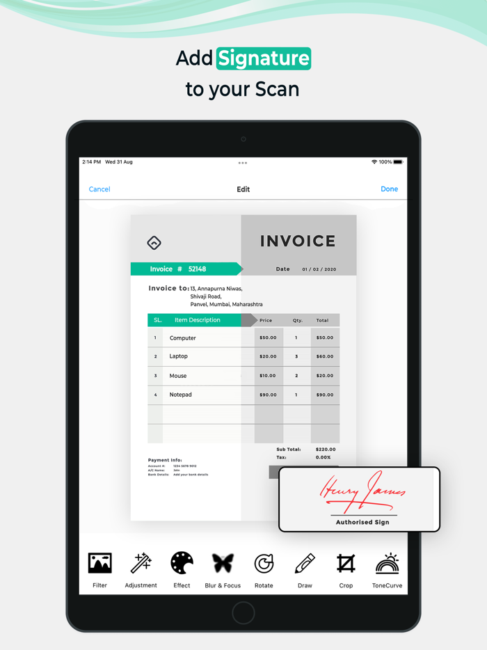 Camera Scanner - PDF Doc Scan