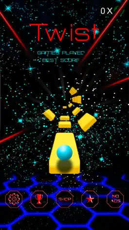 Game screenshot Twist Rolling Ball On Galaxy apk