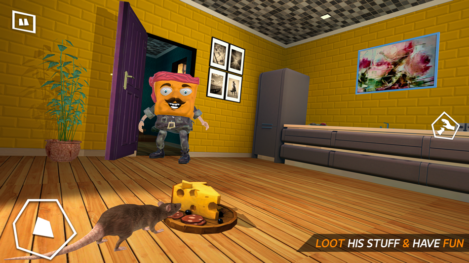#1. Scary Bob Neighbor Escape 3D (iOS) 作者: Junaid Rasheed