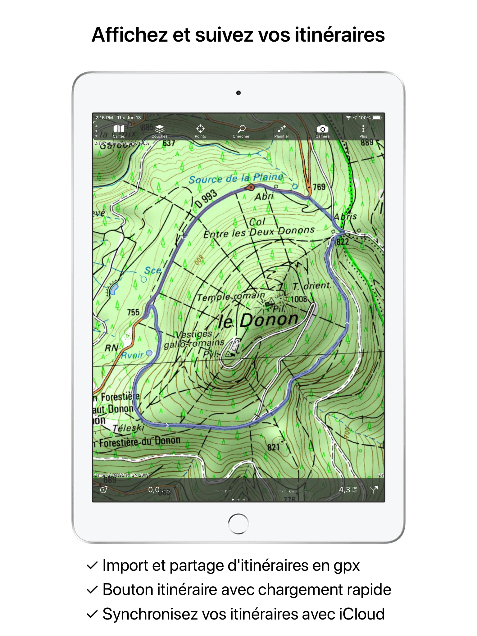 Topo GPS - Topographic maps screenshot 2