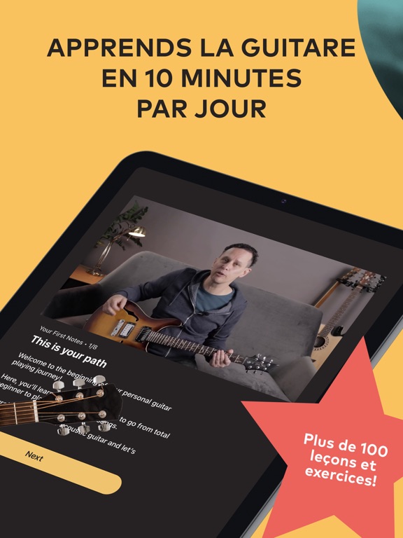 Screenshot #5 pour Leçons de guitare Fretello