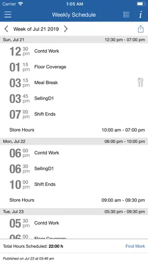 ESS 41 - Reflexis One screenshot 1