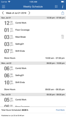 ESS 41 - Reflexis One screenshot 1