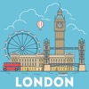 London Travel Guide . icon